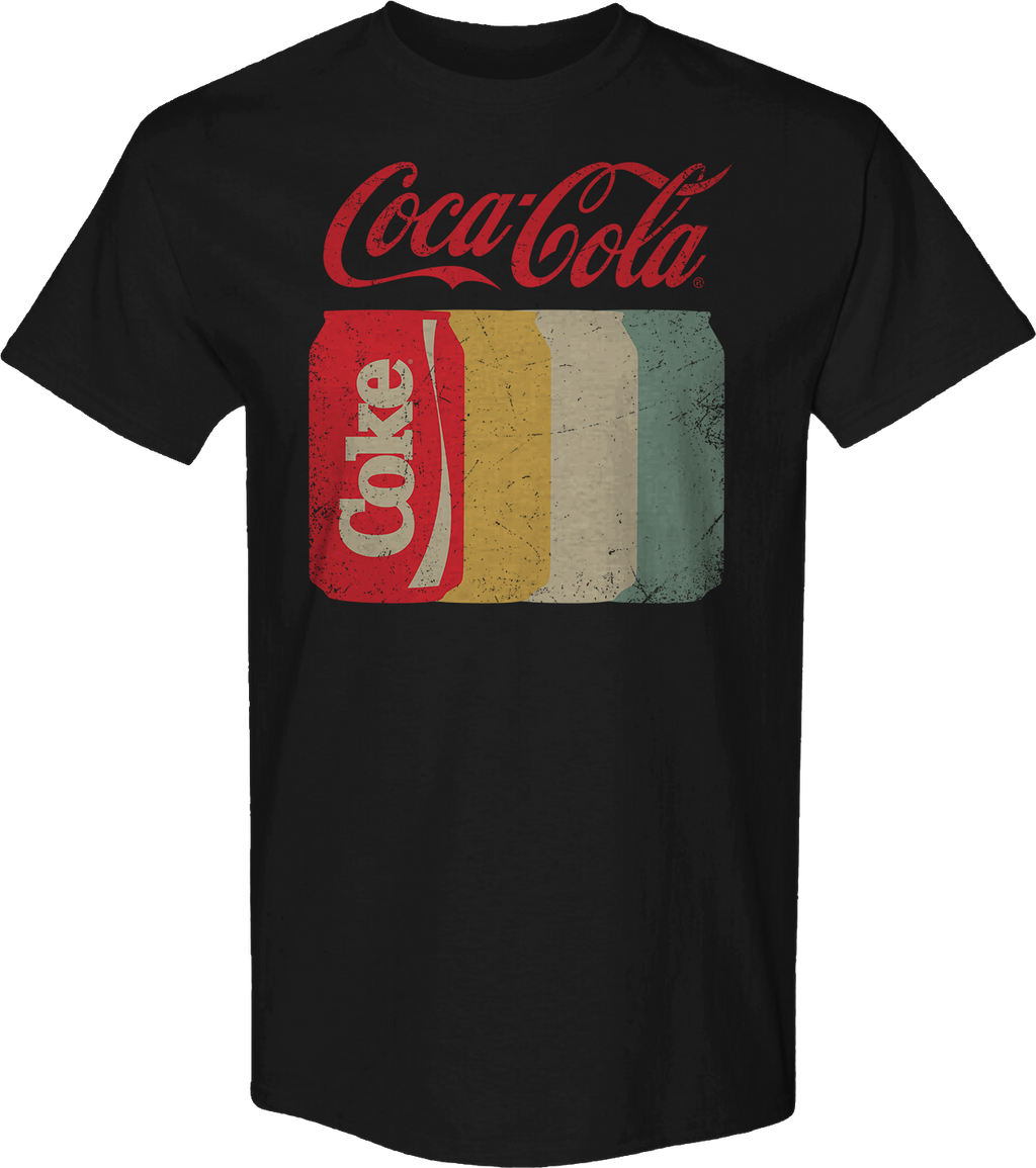 Retro Coke Can Reverberation Coca-Cola T-Shirt product image 1