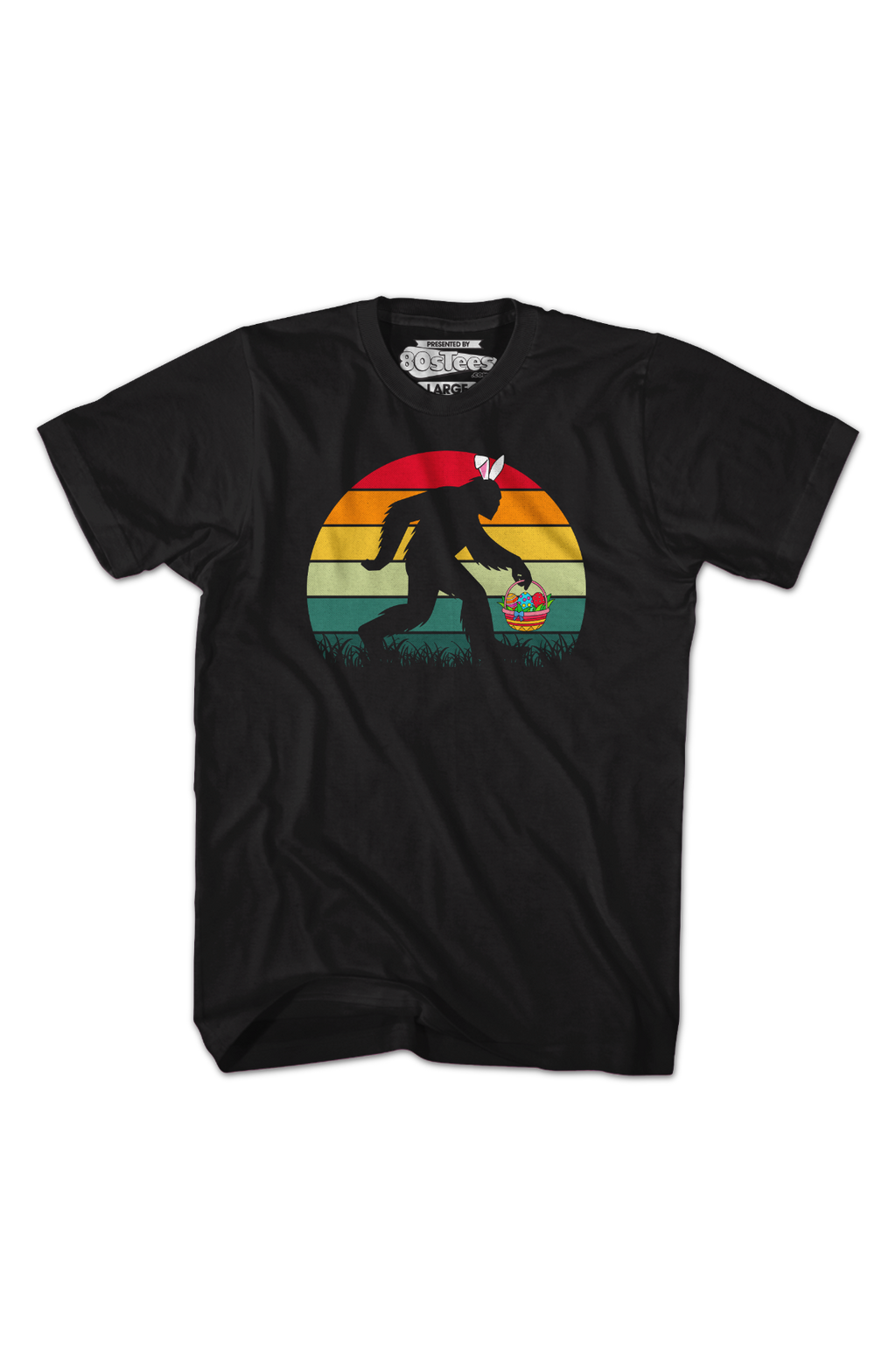 Retro Easter Bigfoot T-Shirt product image 2