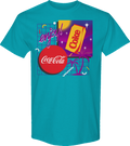 Retro Gridlines Enjoy Coca-Cola T-Shirt product image 1