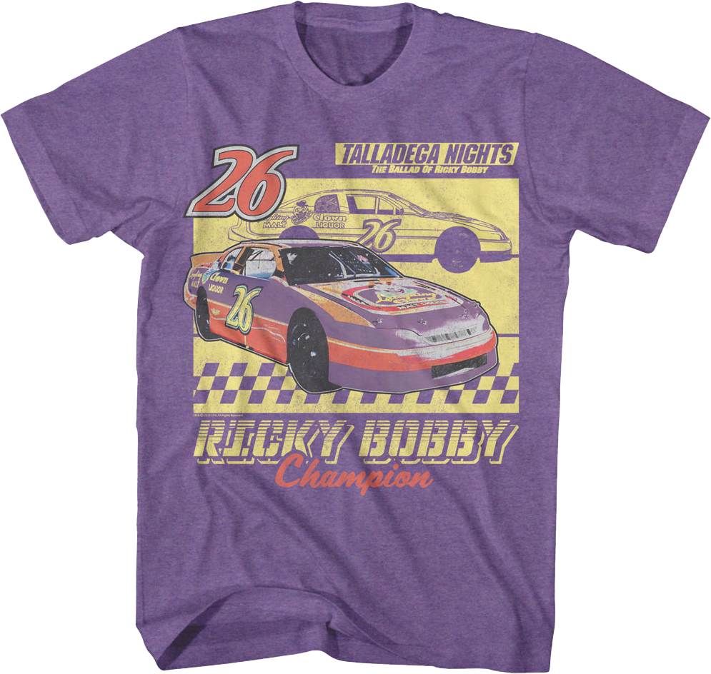 Ricky Bobby Champion Talladega Nights T-Shirt product image 1
