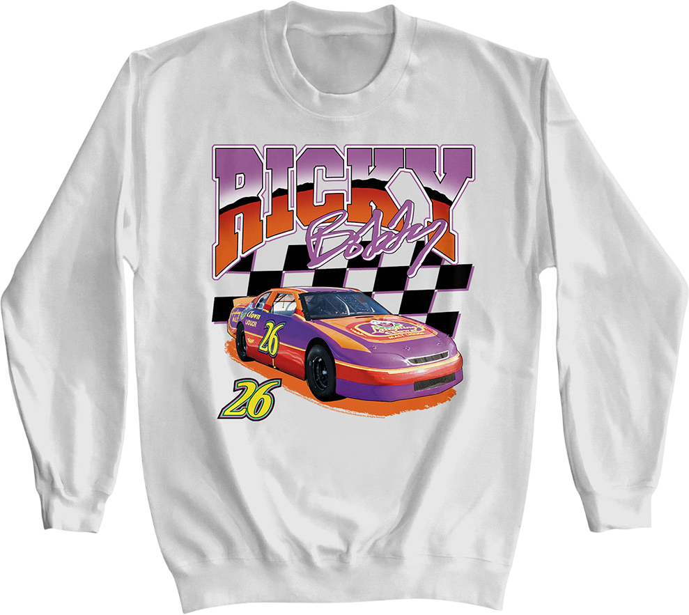 Ricky Bobby Checkered Flag Talladega Nights Sweatshirt product image 1