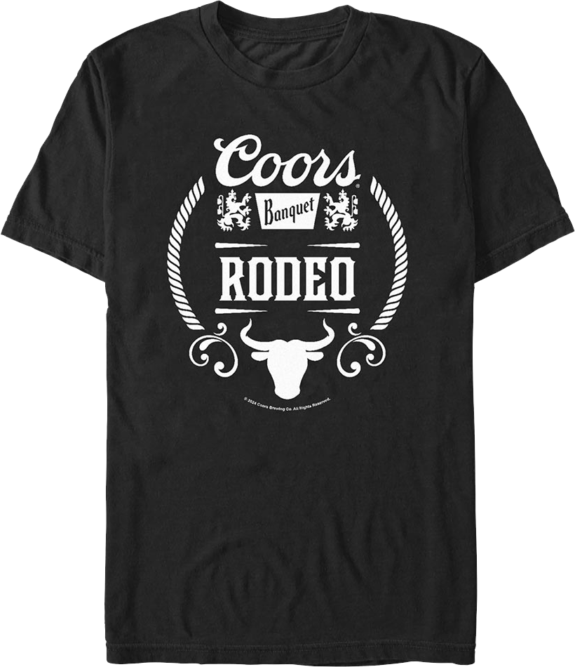 Rodeo Bull Coors T-Shirt product image 1