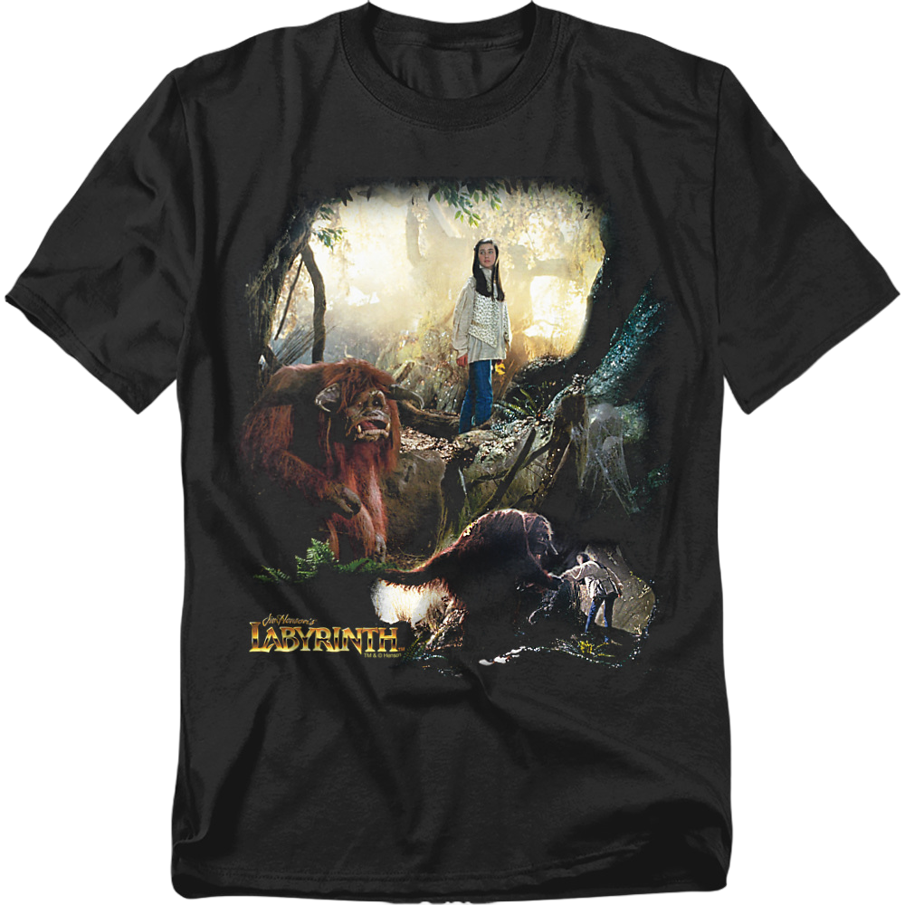 Sarah & Ludo Collage Labyrinth T-Shirt product image 2