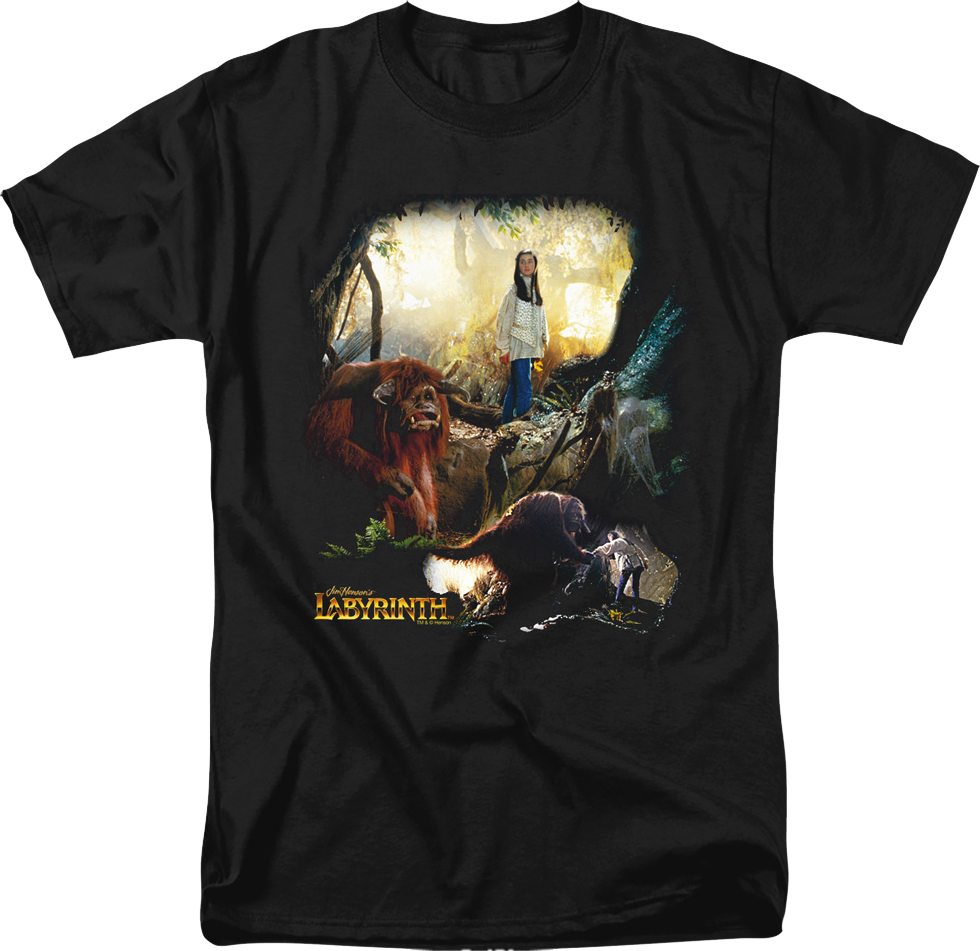 Sarah & Ludo Collage Labyrinth T-Shirt product image 1