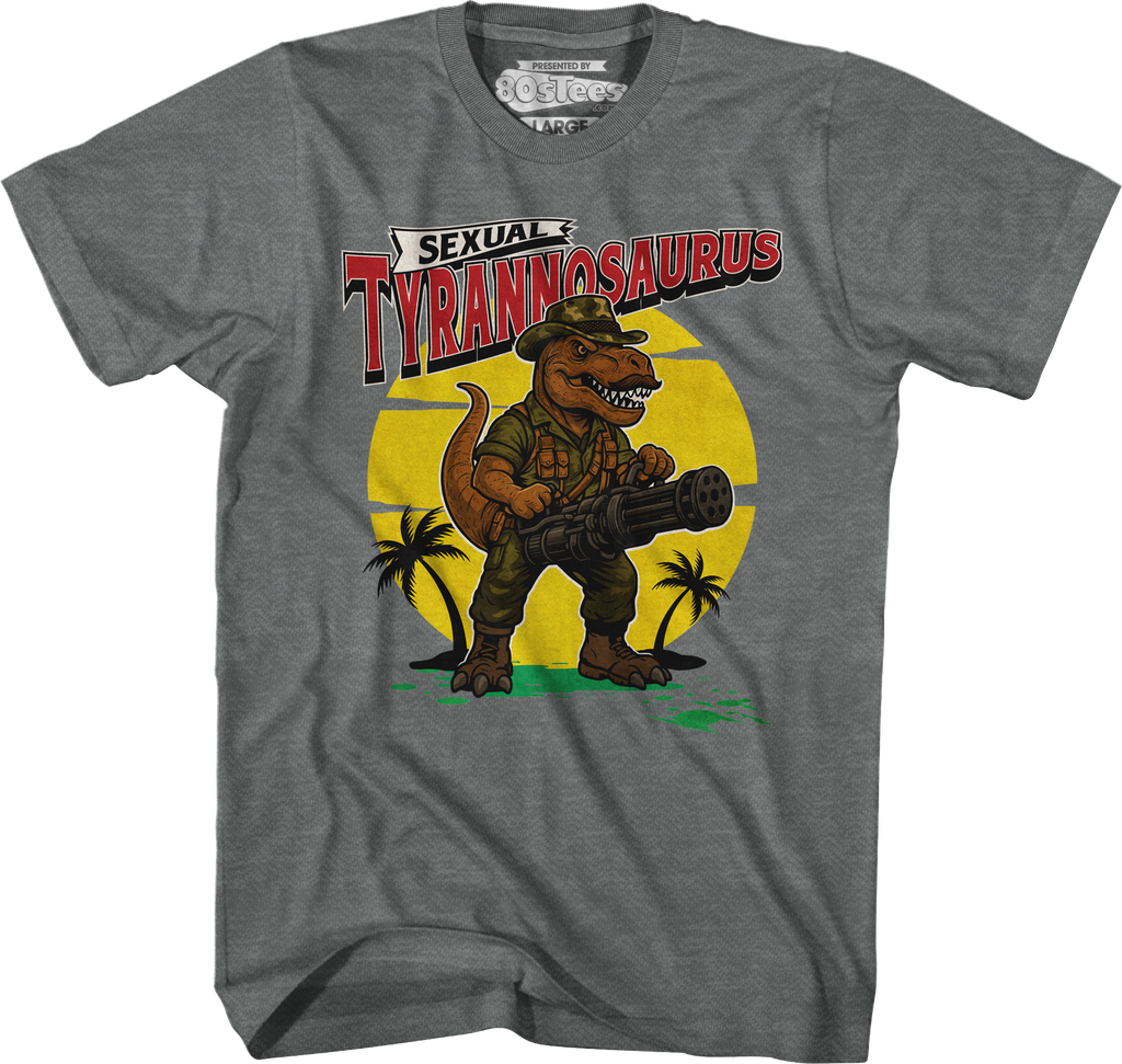 Sexual Tyrannosaurus T-Shirt product image 3