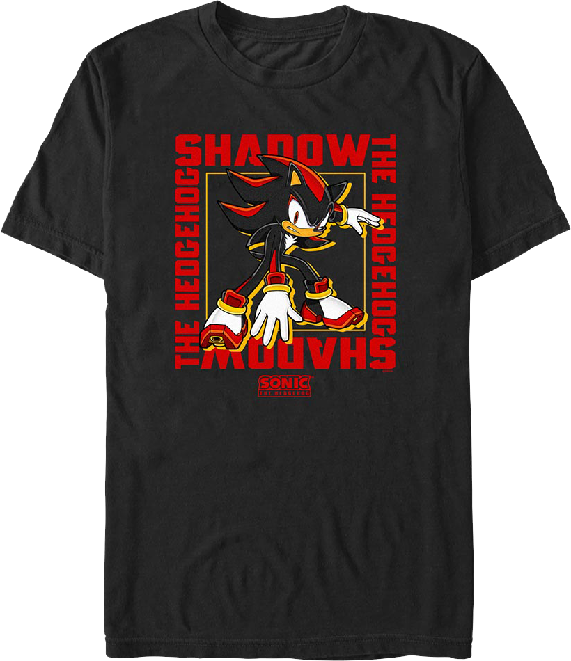 Shadow Frame Sonic The Hedgehog T-Shirt product image 1