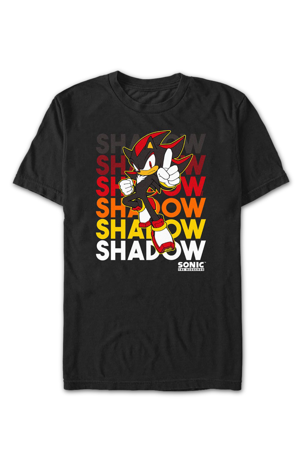 Shadow Sonic The Hedgehog T-Shirt product image 2