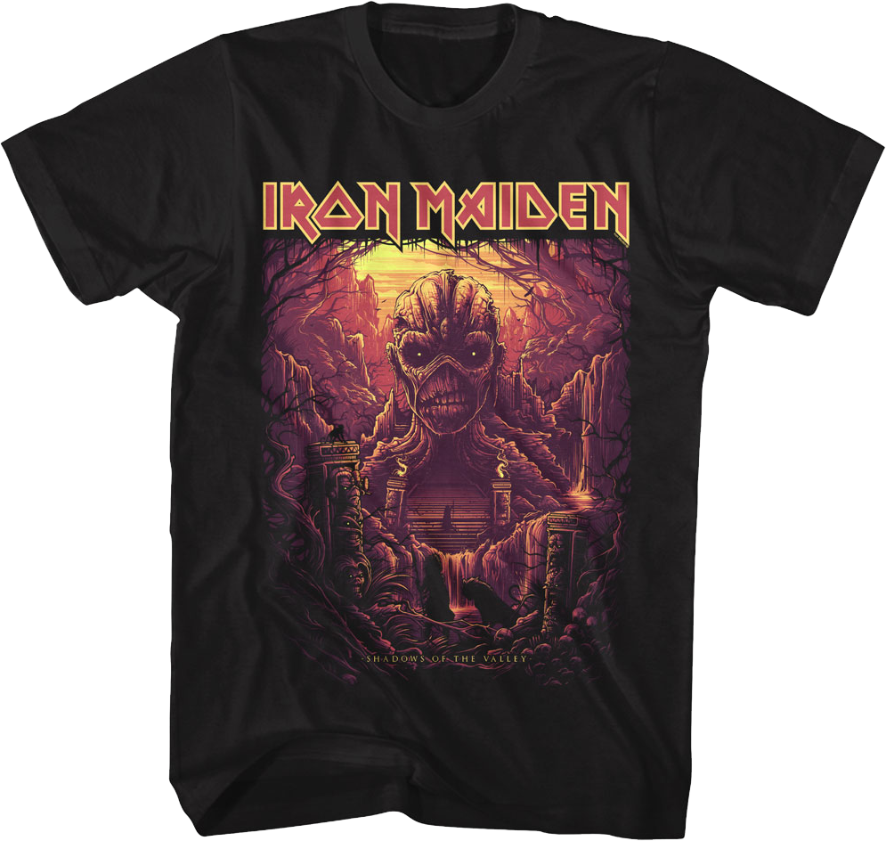 Shadows Of The Valley Iron Maiden T-Shirt product image 1
