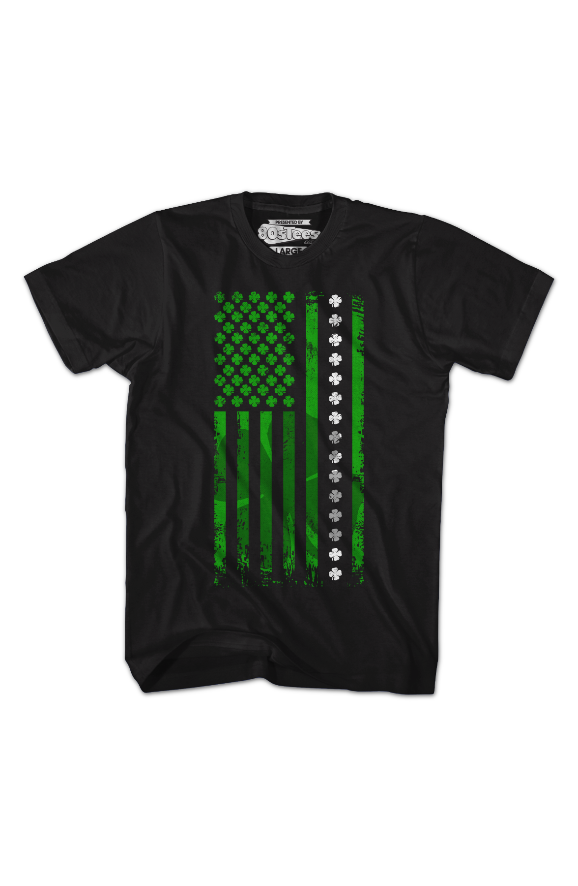 Shamrock Flag St. Patrick's Day T-Shirt product image 2