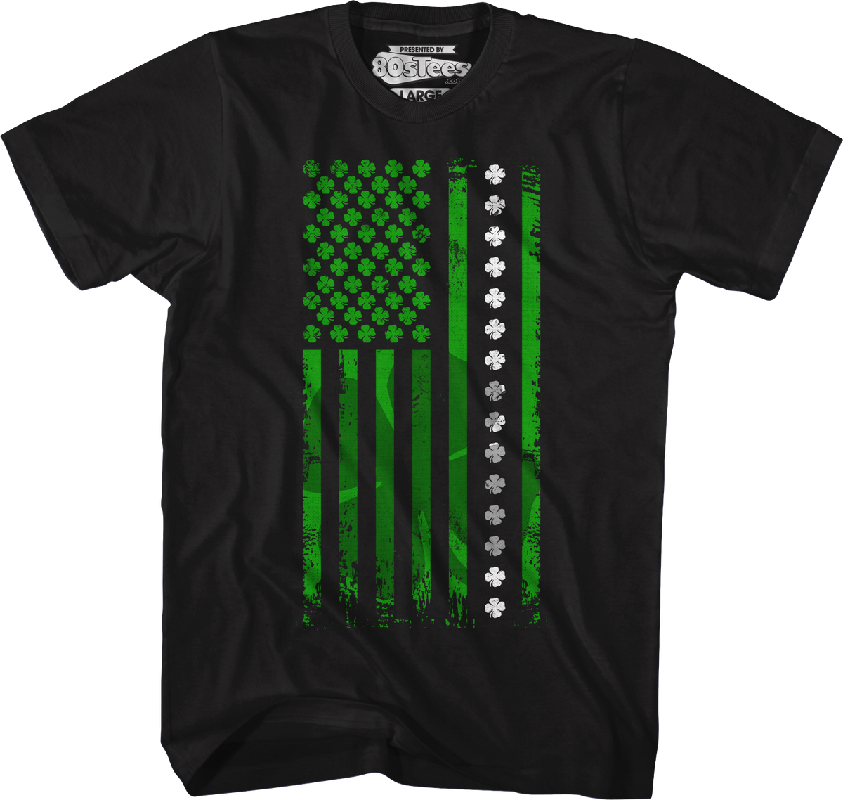 Shamrock Flag St. Patrick's Day T-Shirt product image 1