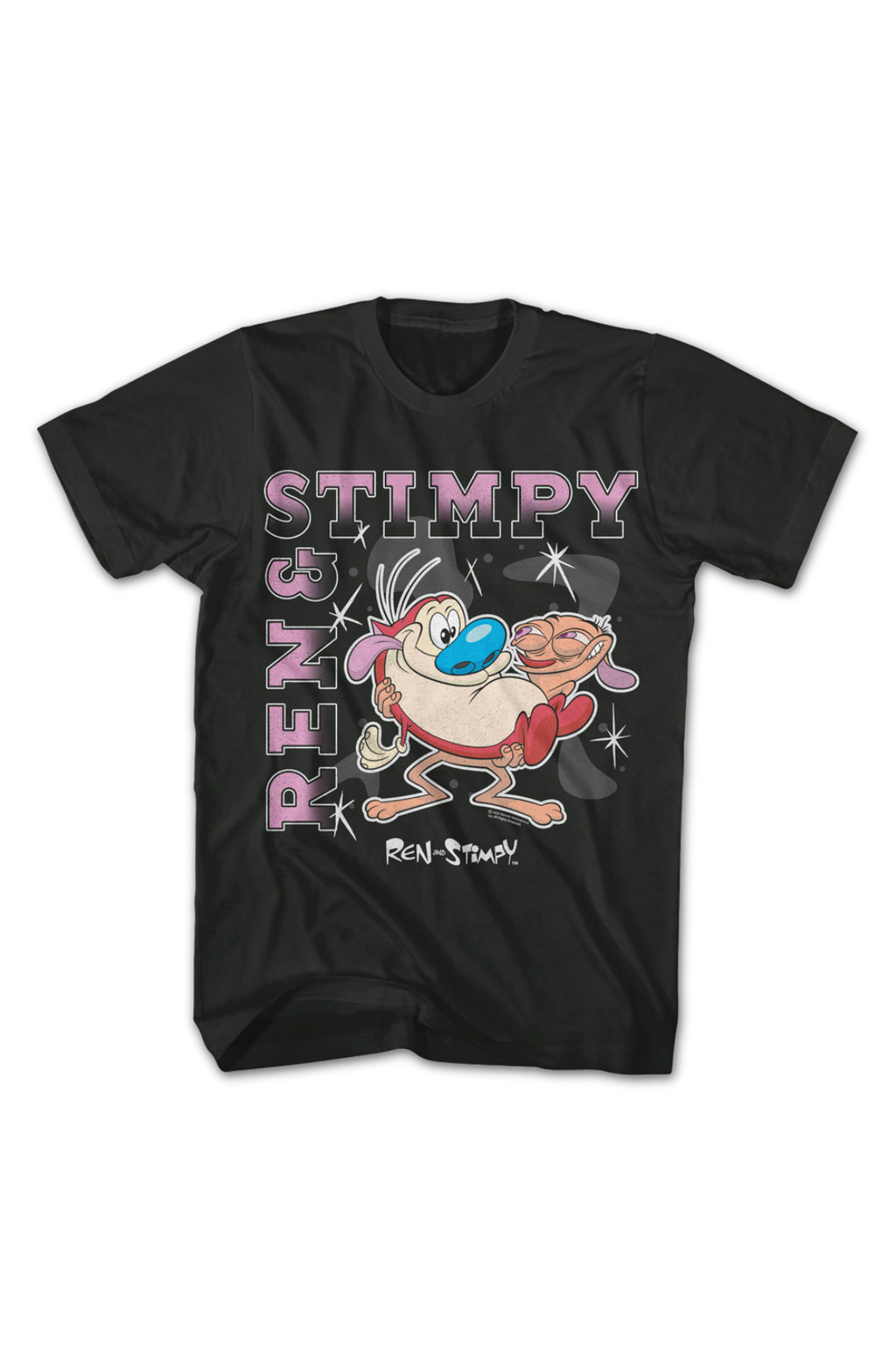 Shapes And Sparkles Ren Stimpy T-Shirt product image 2