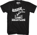 Shhh...I'm Watching Wrestling T-Shirt product image 1