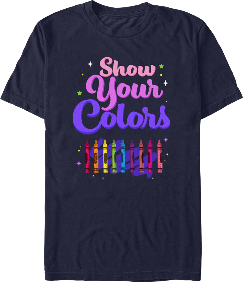 Show Your Colors Crayola T-Shirt product image 1