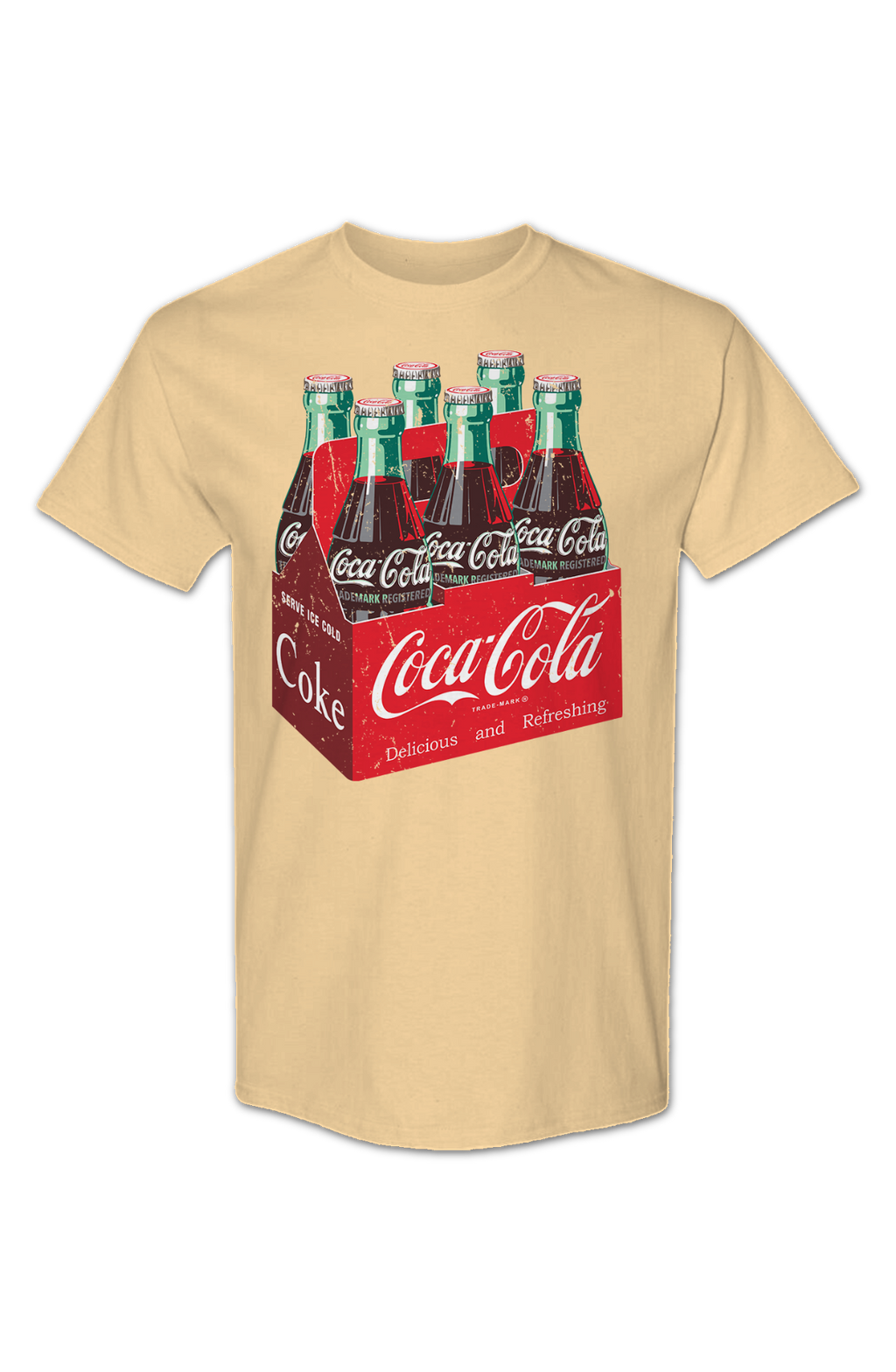 Six Pack Bottles Coca-Cola T-Shirt product image 2