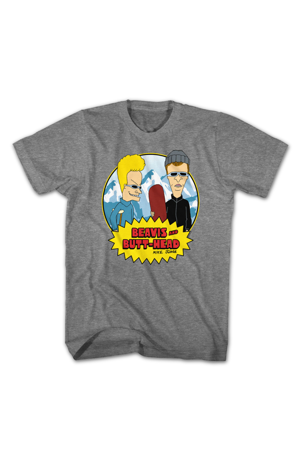 Snowboarding Beavis And Butt-Head T-Shirt product image 2