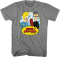 Snowboarding Beavis And Butt-Head T-Shirt product image 1