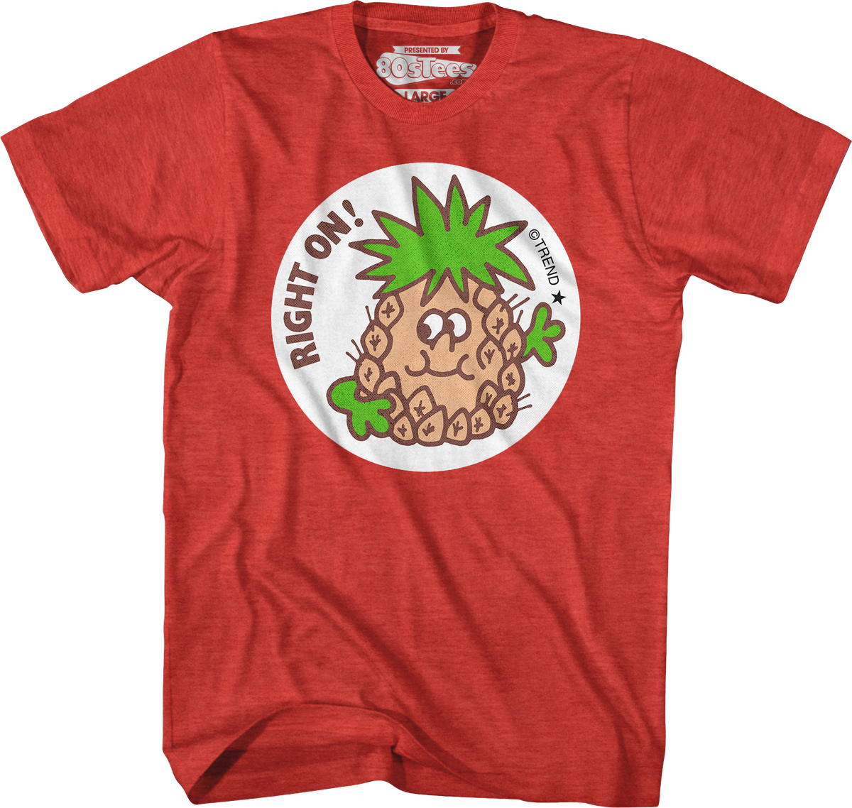 Right On Pineapple Scratch N Sniff T-Shirt product image 1