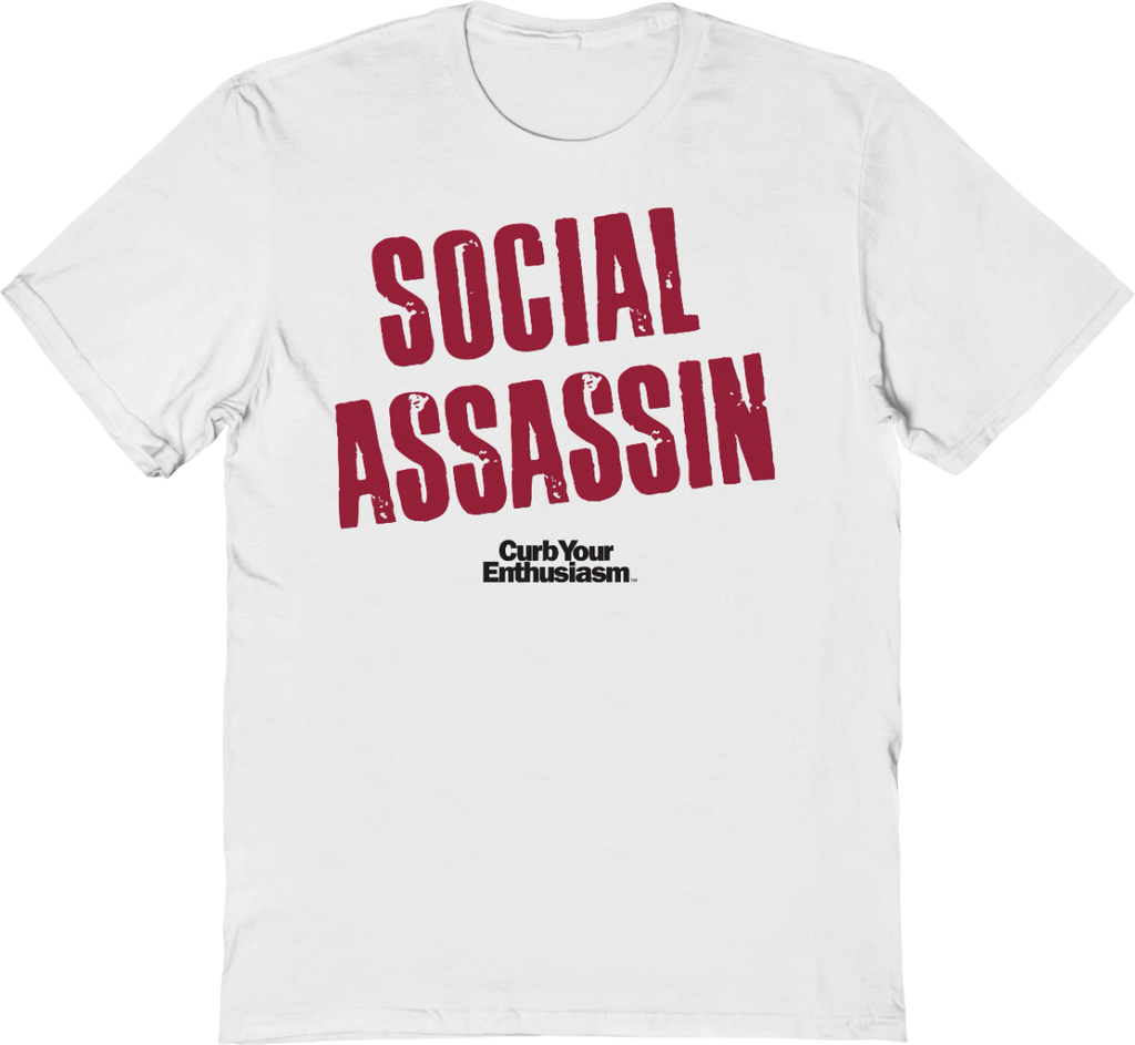 Social Assassin Curb Your Enthusiasm T-Shirt product image 1