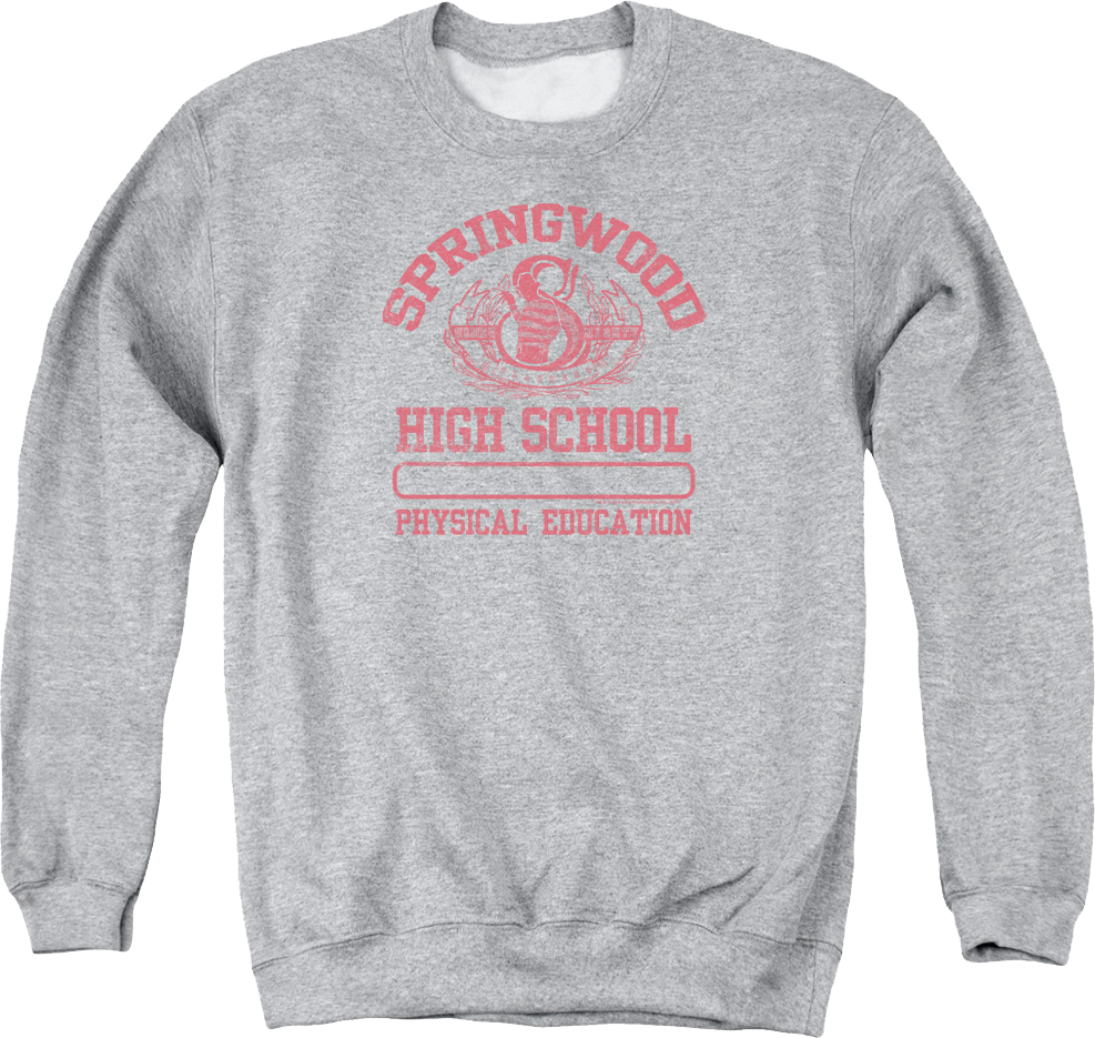 Springwood High School Nightmare On Elm Street Sweatshirt product image 1