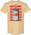 Stacked Logo And Can Diet Coke T-Shirt product image 1