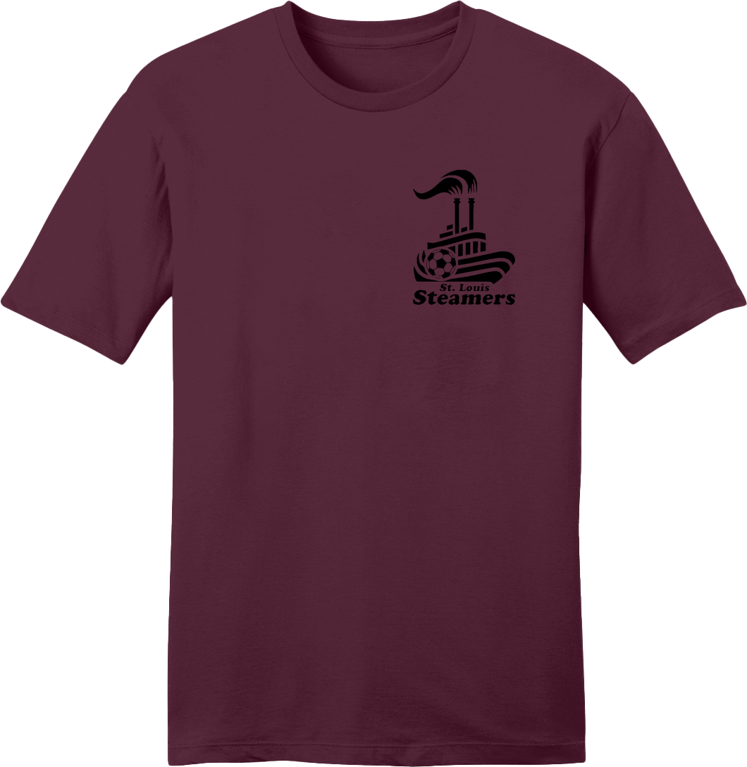 St. Louis Steamers Left Chest All Black Logo product image 2