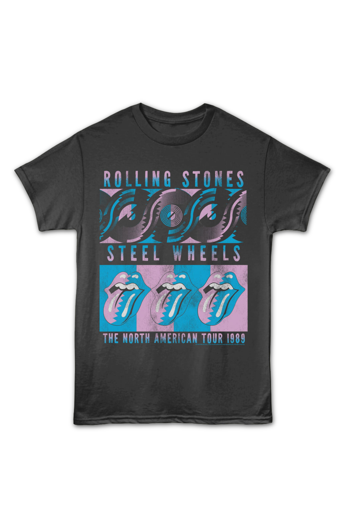 Steel Wheels North American Tour 1989 Rolling Stones T-Shirt product image 2