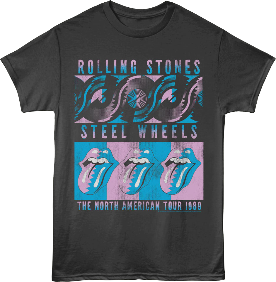 Steel Wheels North American Tour 1989 Rolling Stones T-Shirt product image 1