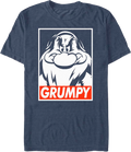 Street Art Grumpy Snow White And The Seven Dwarfs T-Shirt product image 1