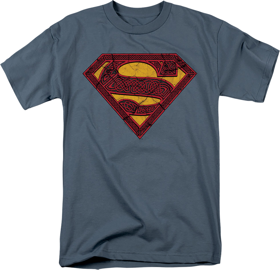 Superman Celtic Shield DC Comics T-Shirt product image 1