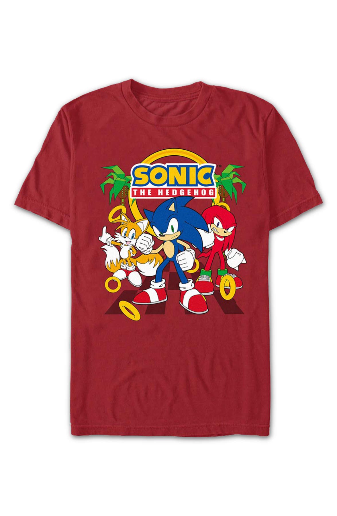 Tails, Knuckles & Sonic The Hedgehog T-Shirt product image 2