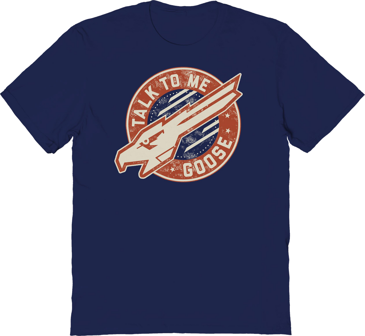Talk To Me Goose Patch Top Gun T-Shirt product image 1
