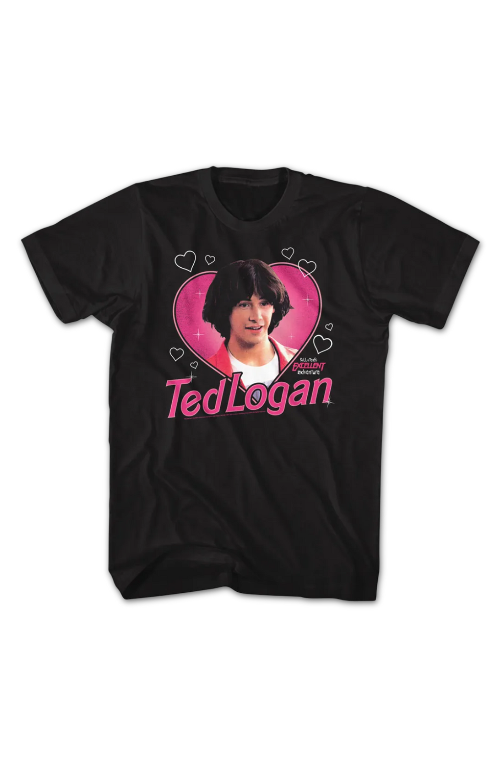 Ted Logan Hearts Bill & Ted's Excellent Adventure T-Shirt product image 2