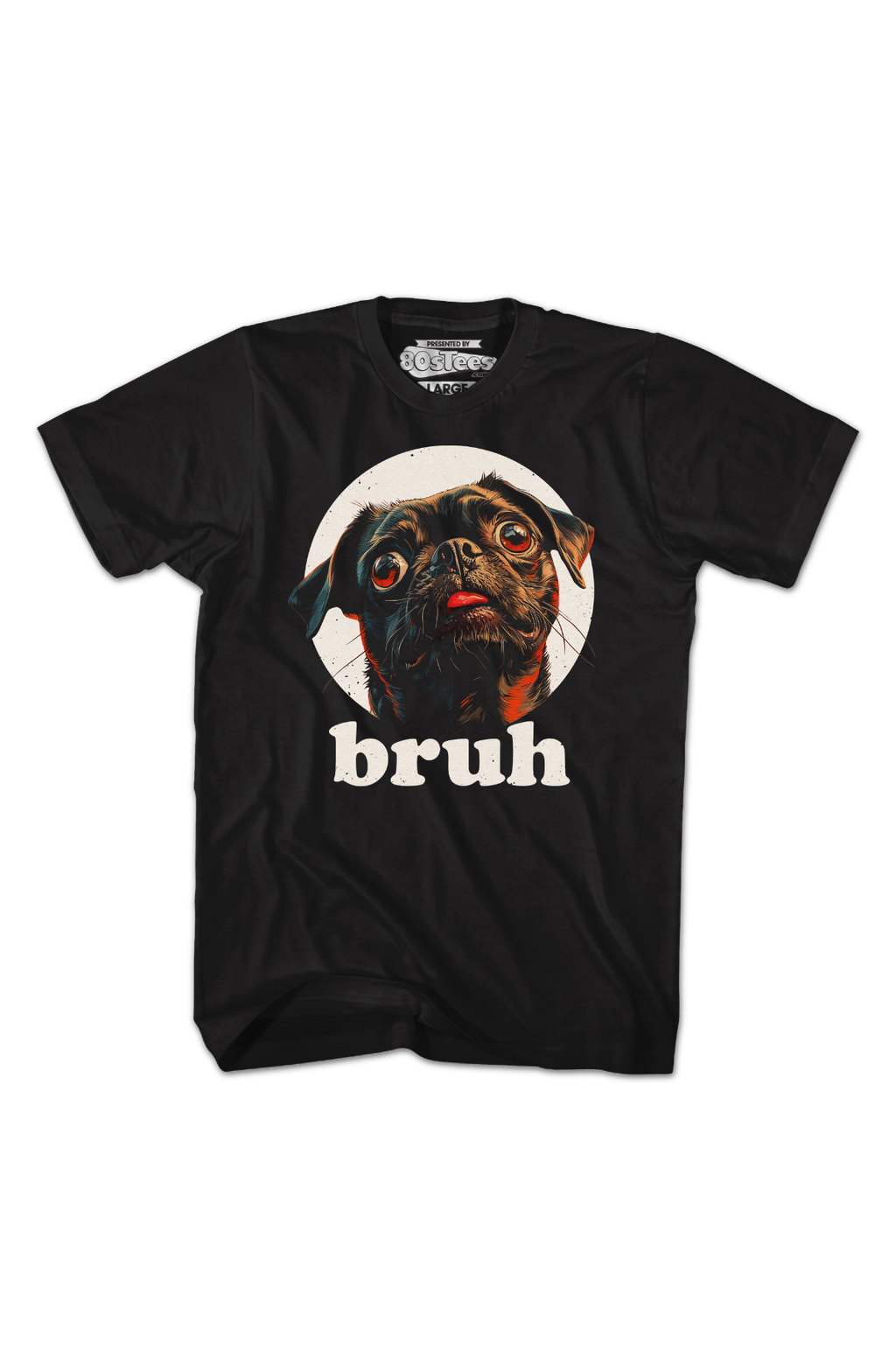 Bruh Pug T-Shirt product image 2