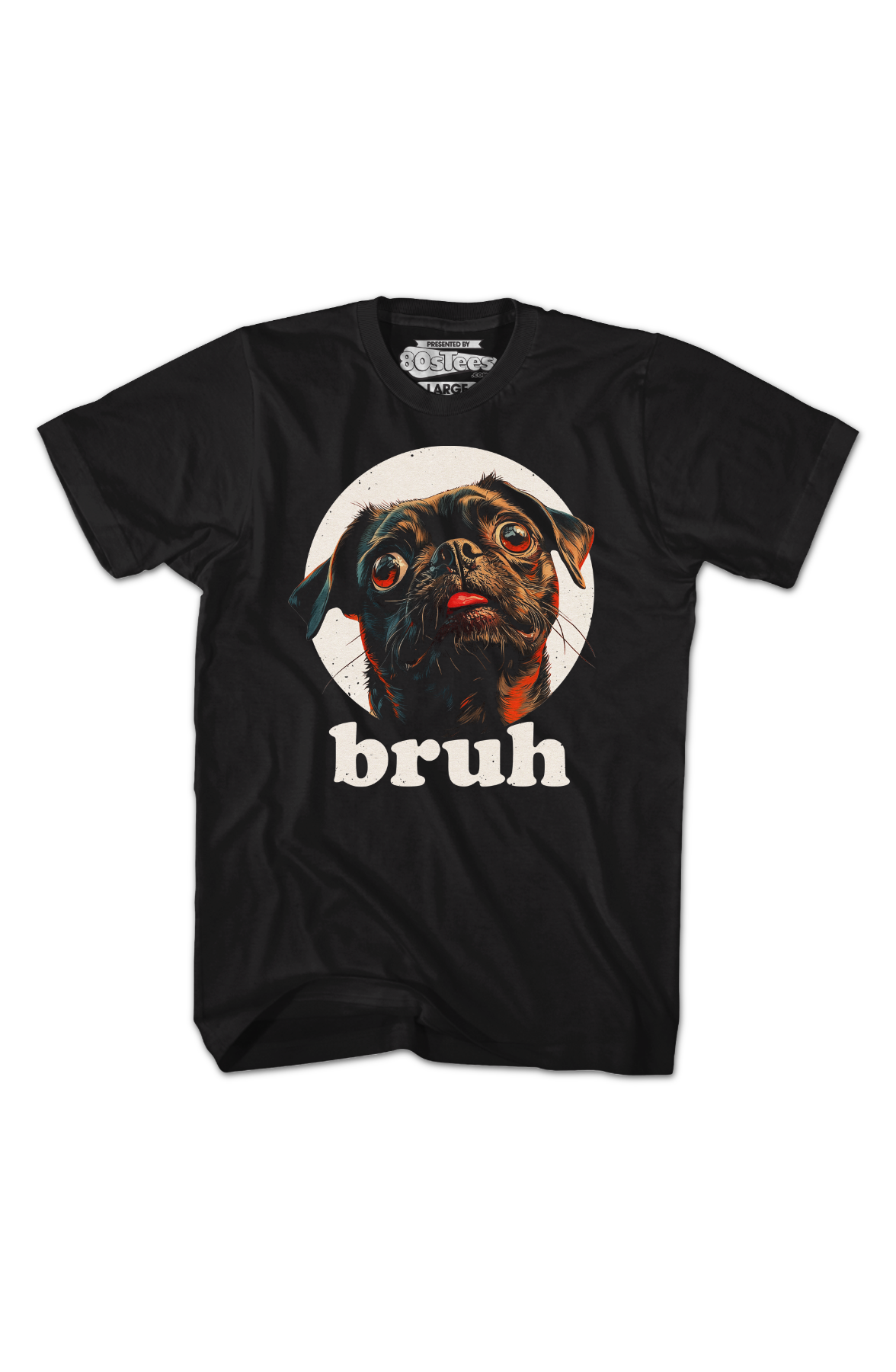 Bruh Pug T-Shirt product image 2