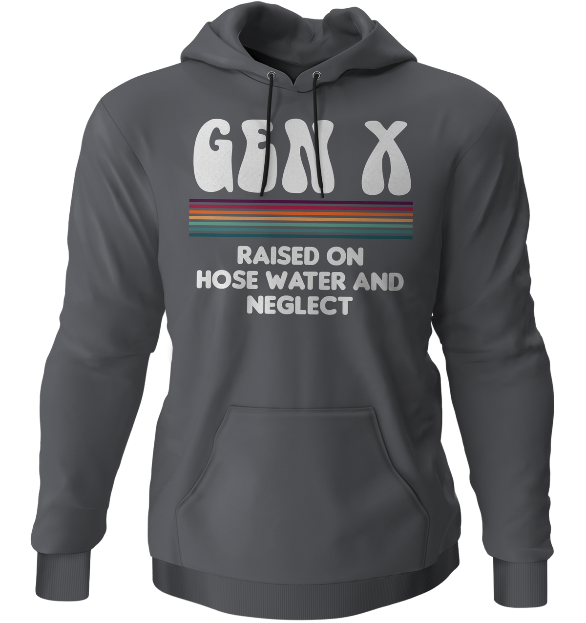 Gen X Raised On Hose Water And Neglect Hoodie product image 3