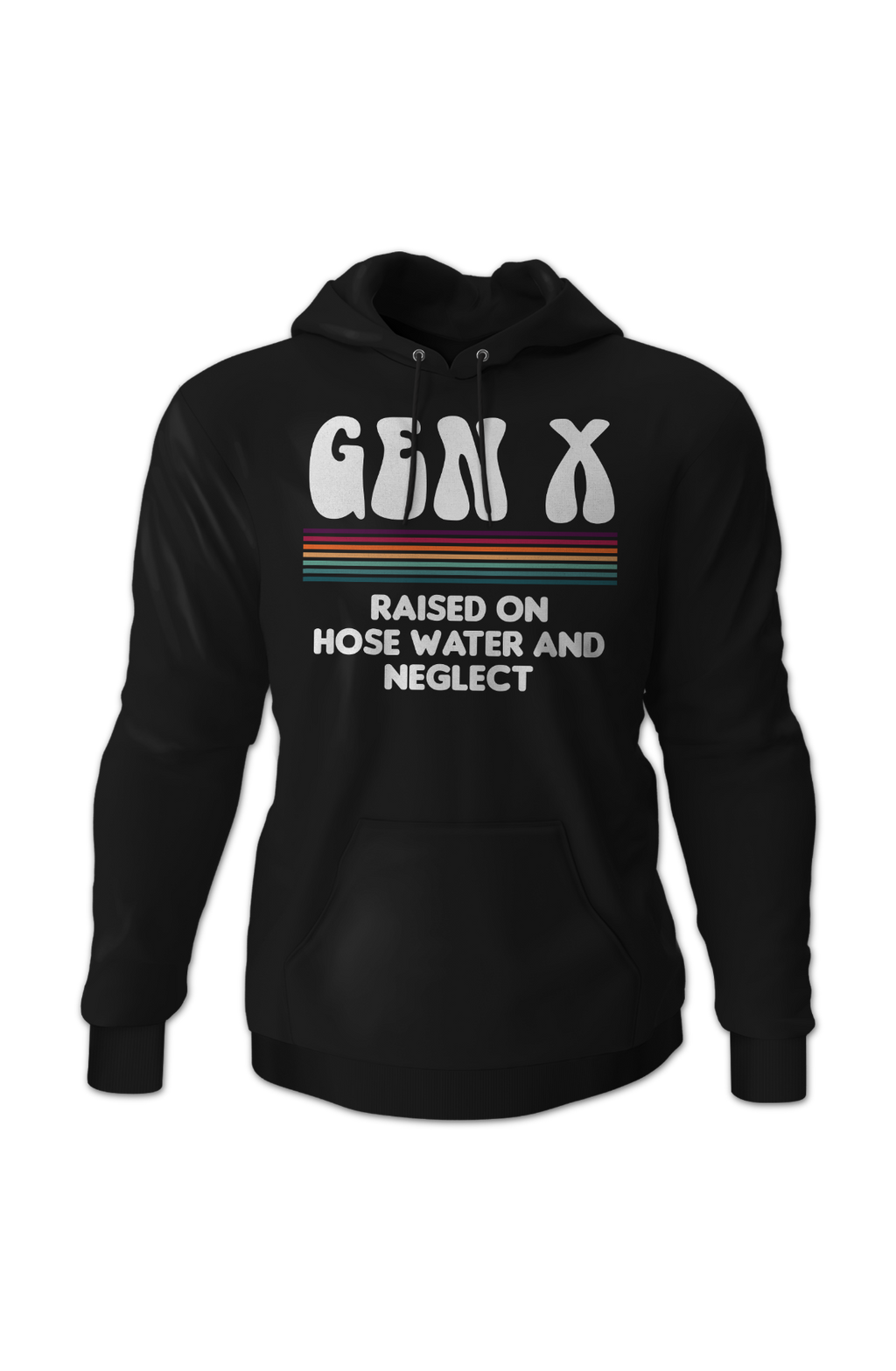 Gen X Raised On Hose Water And Neglect Hoodie product image 2