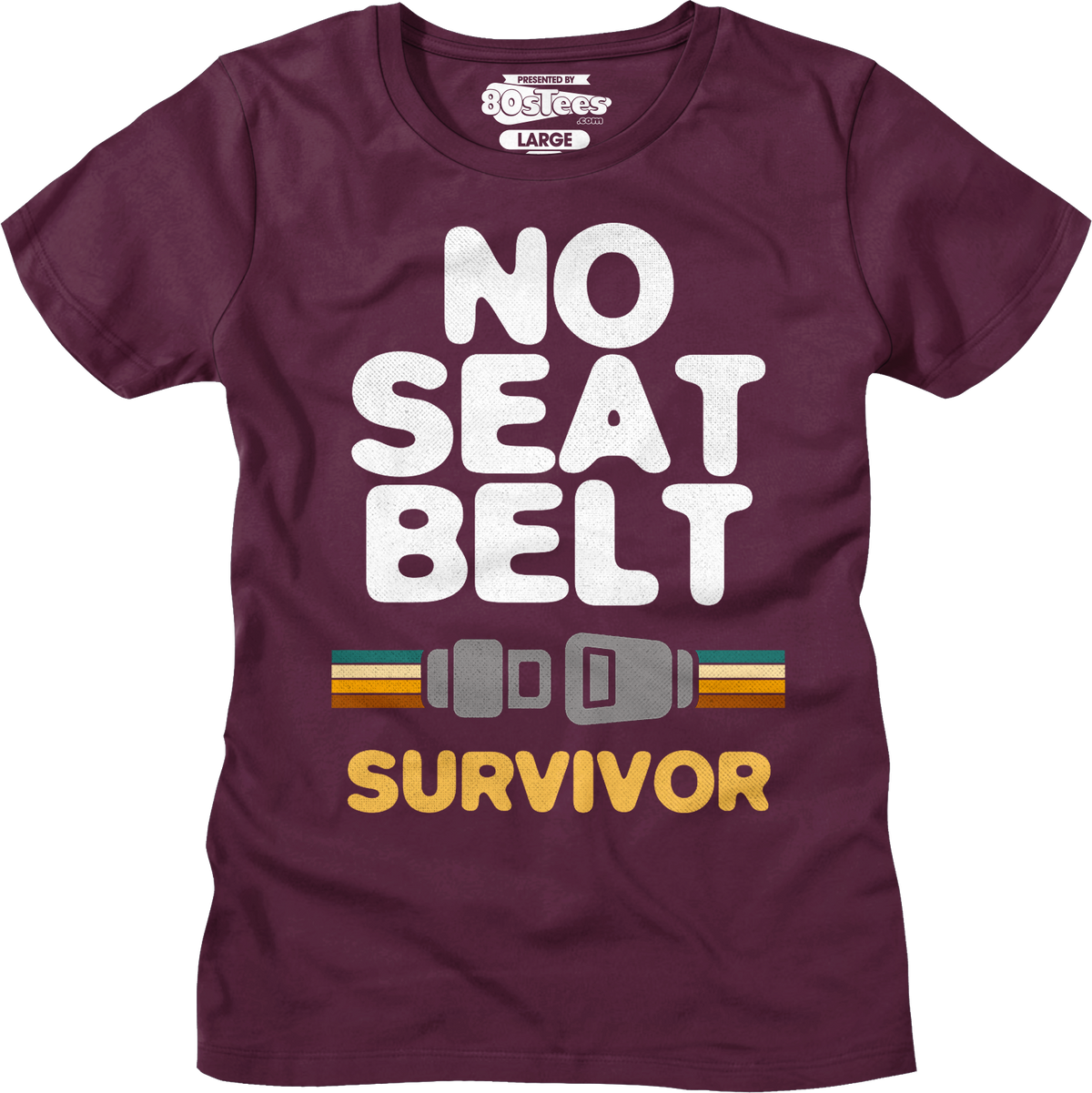 Womens No Seat Belt Survivor Shirt product image 3