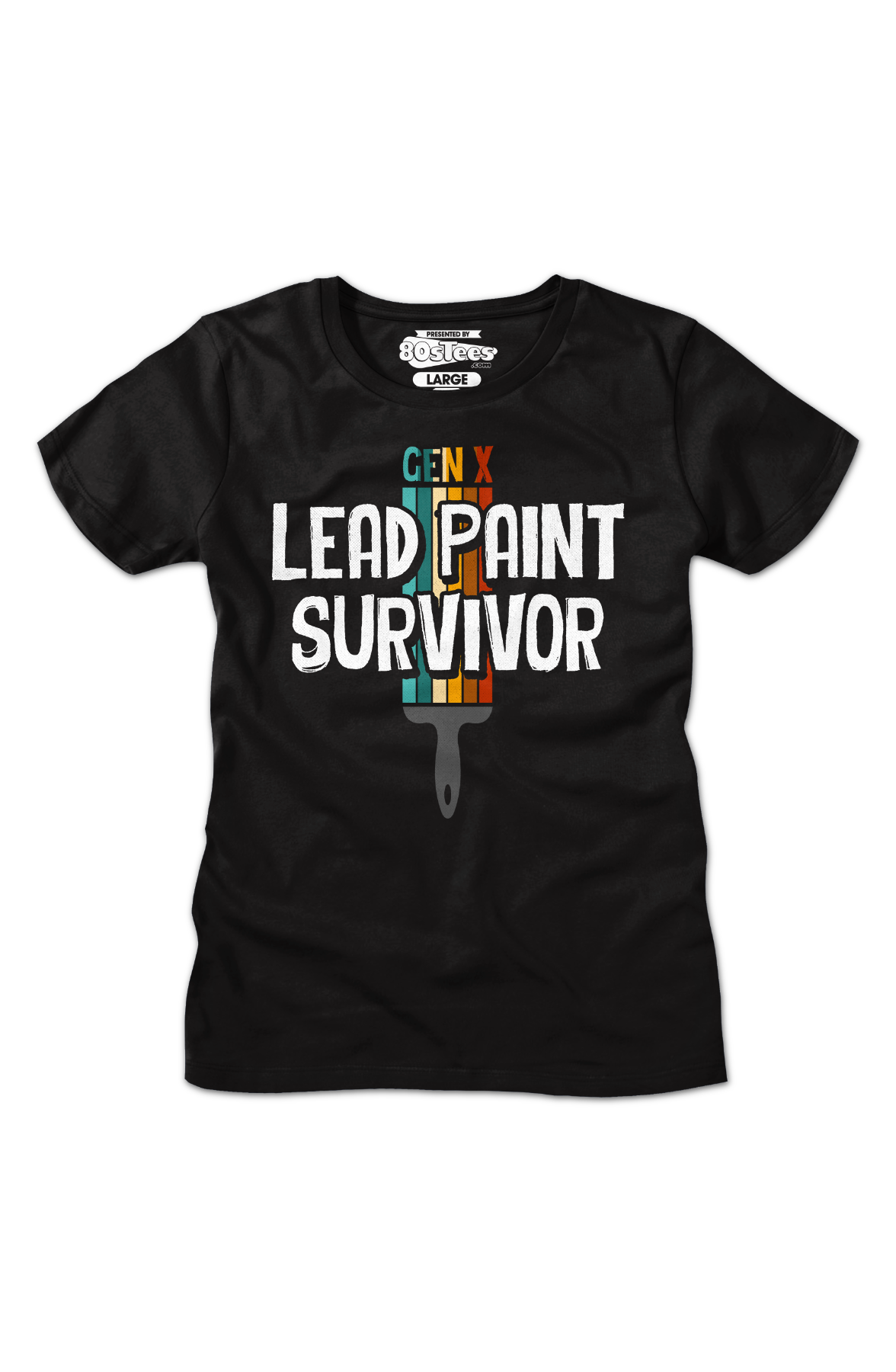 Womens Gen X Lead Paint Survivor Shirt product image 2