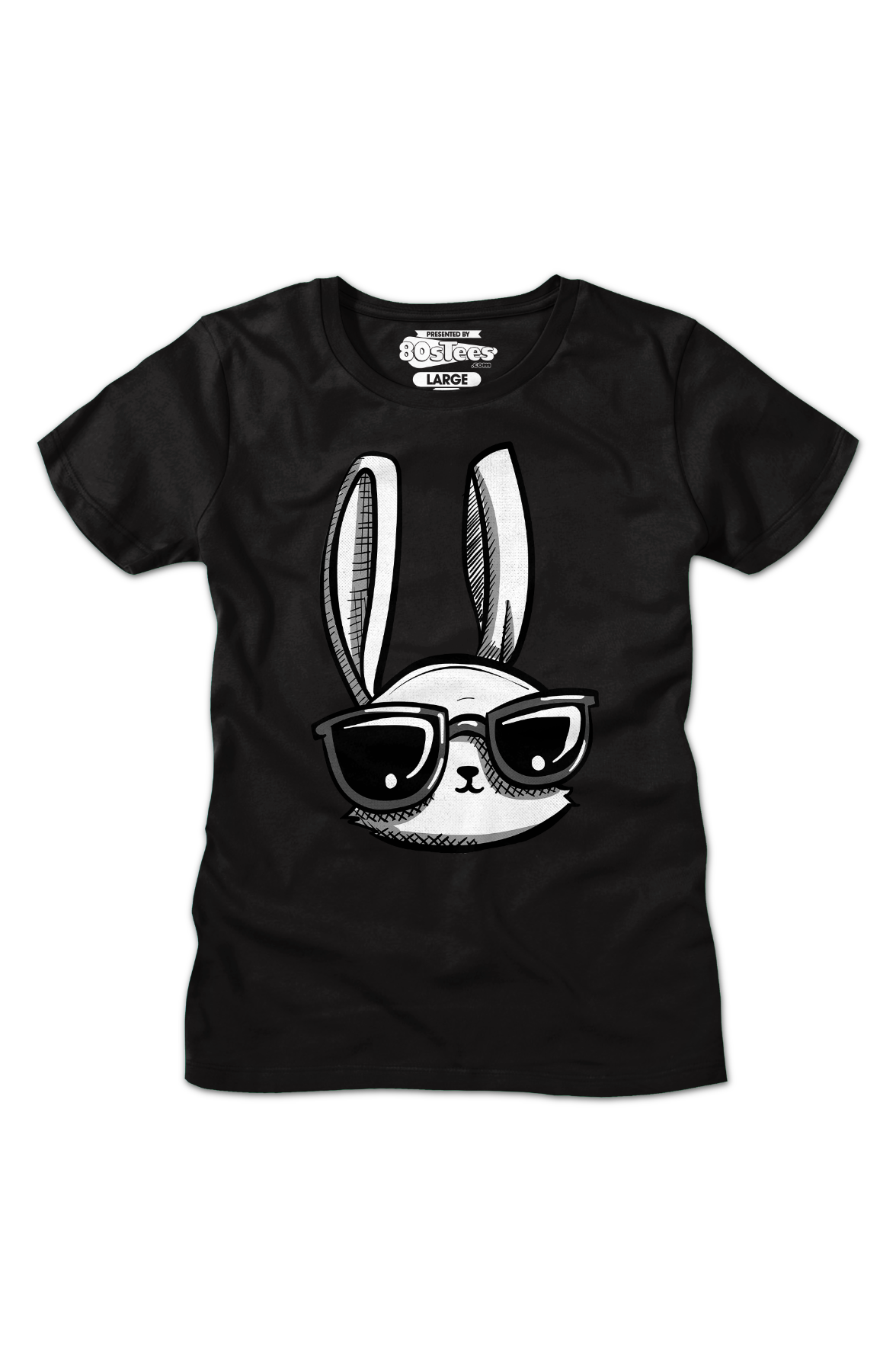 Womens Cool Easter Bunny Shirt product image 2