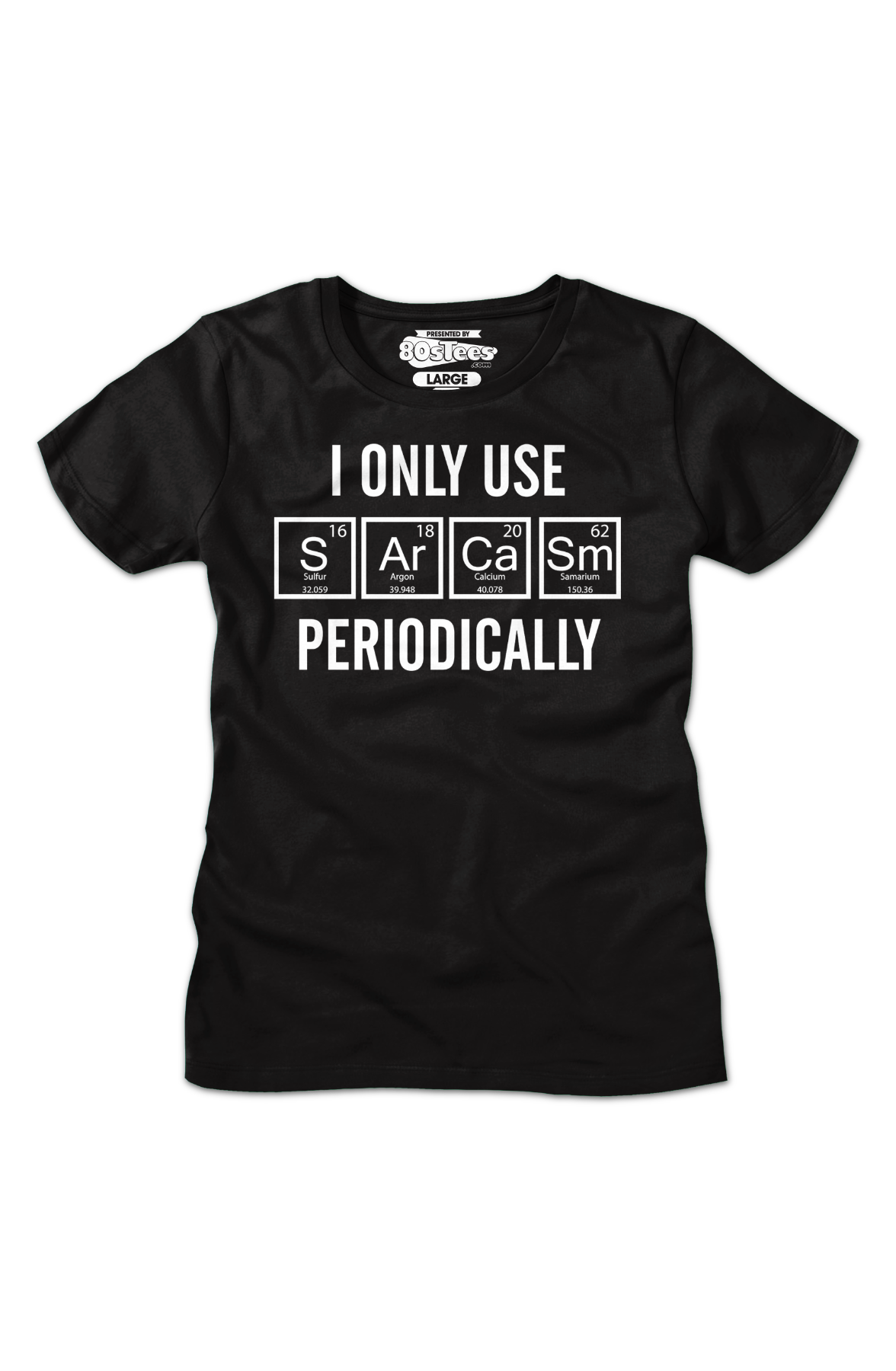 Womens I Only Use Sarcasm Periodically Shirt product image 2