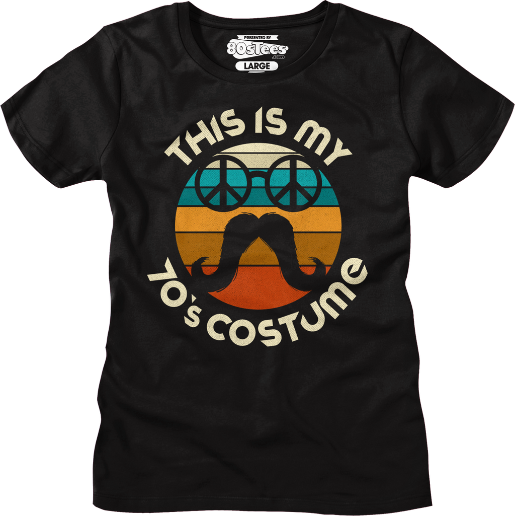 Womens This Is My 70's Costume Shirt product image 1