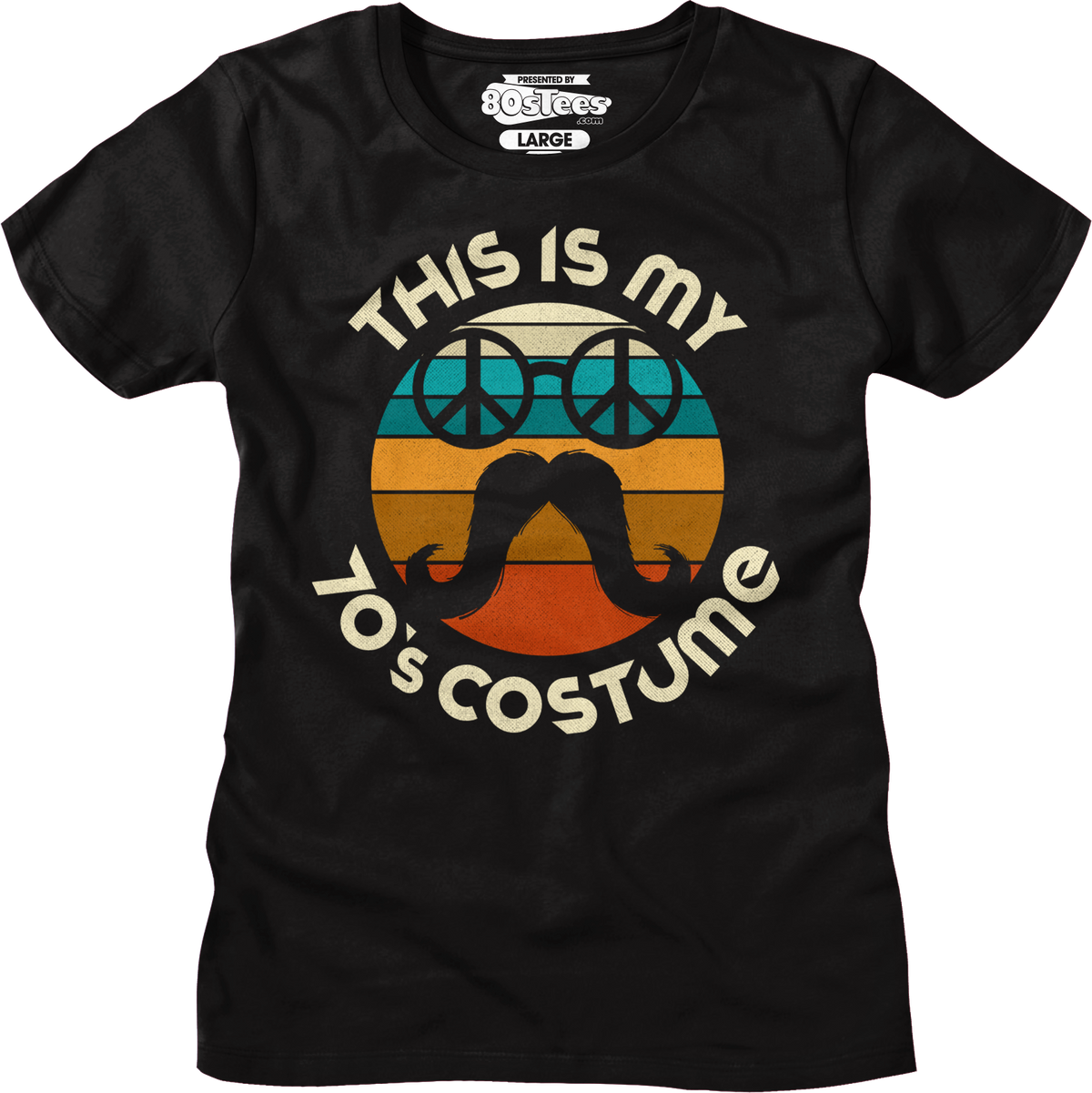 Womens This Is My 70's Costume Shirt product image 1