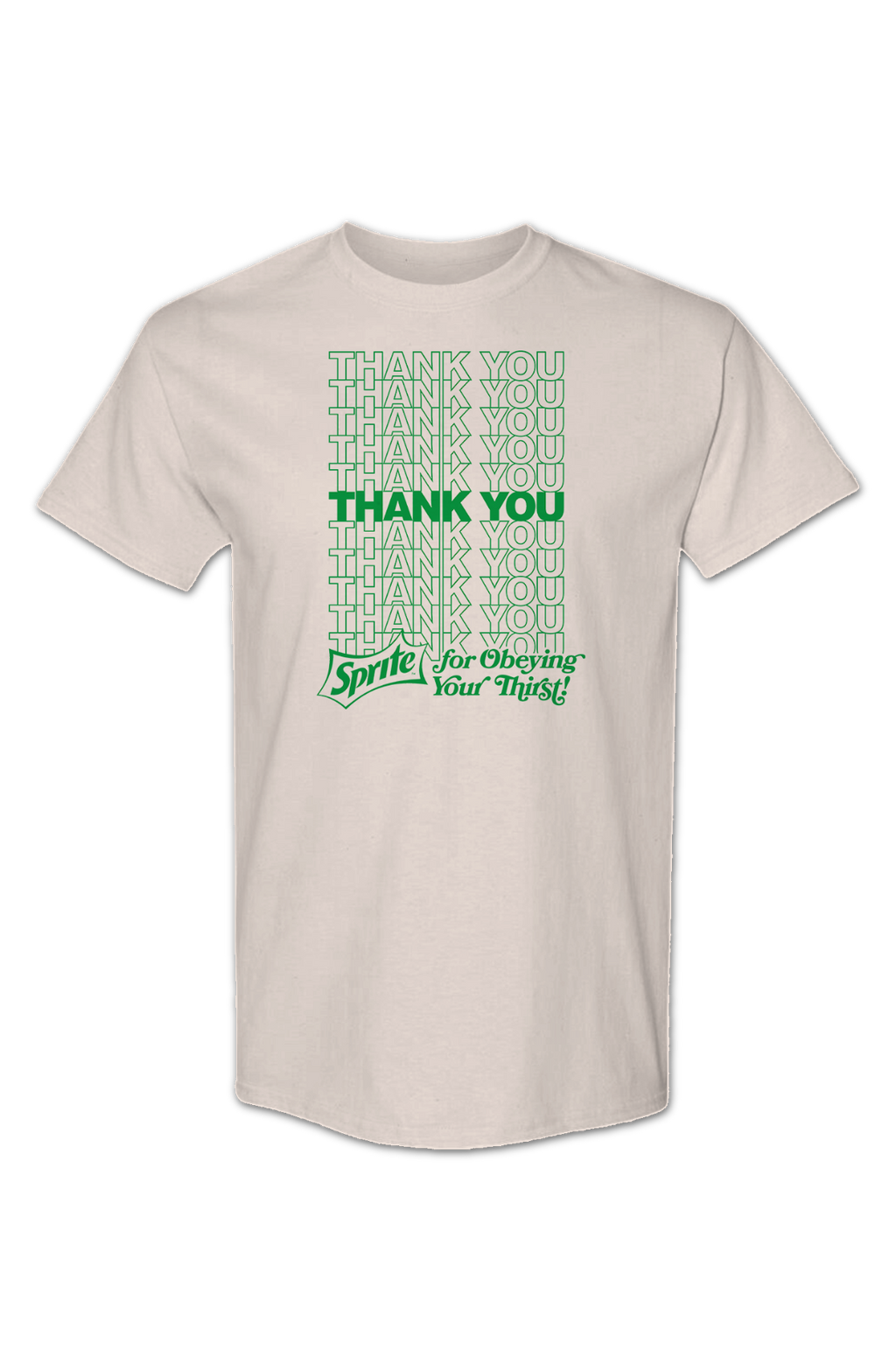 Thank You For Obeying Your Thirst Sprite T-Shirt product image 2
