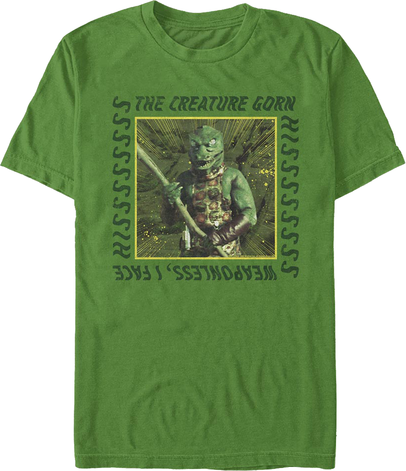 The Creature Gorn Star Trek T-Shirt product image 1