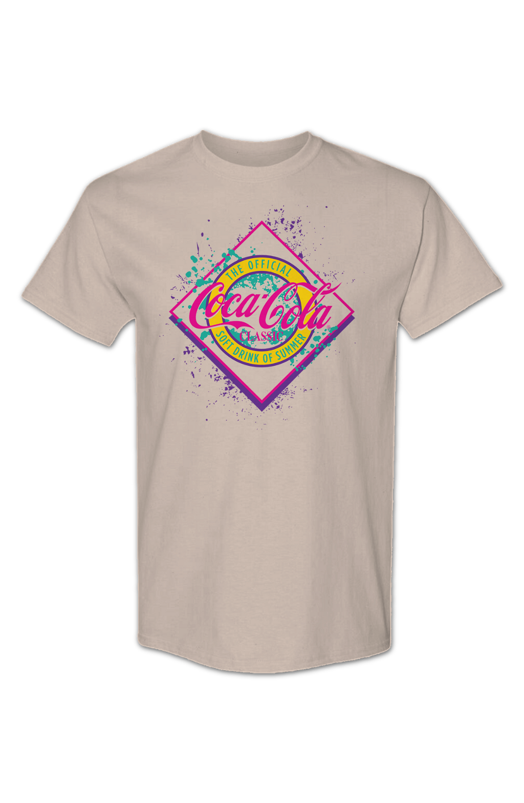 The Official Soft Drink Of Summer Diamond Coca-Cola T-Shirt product image 2