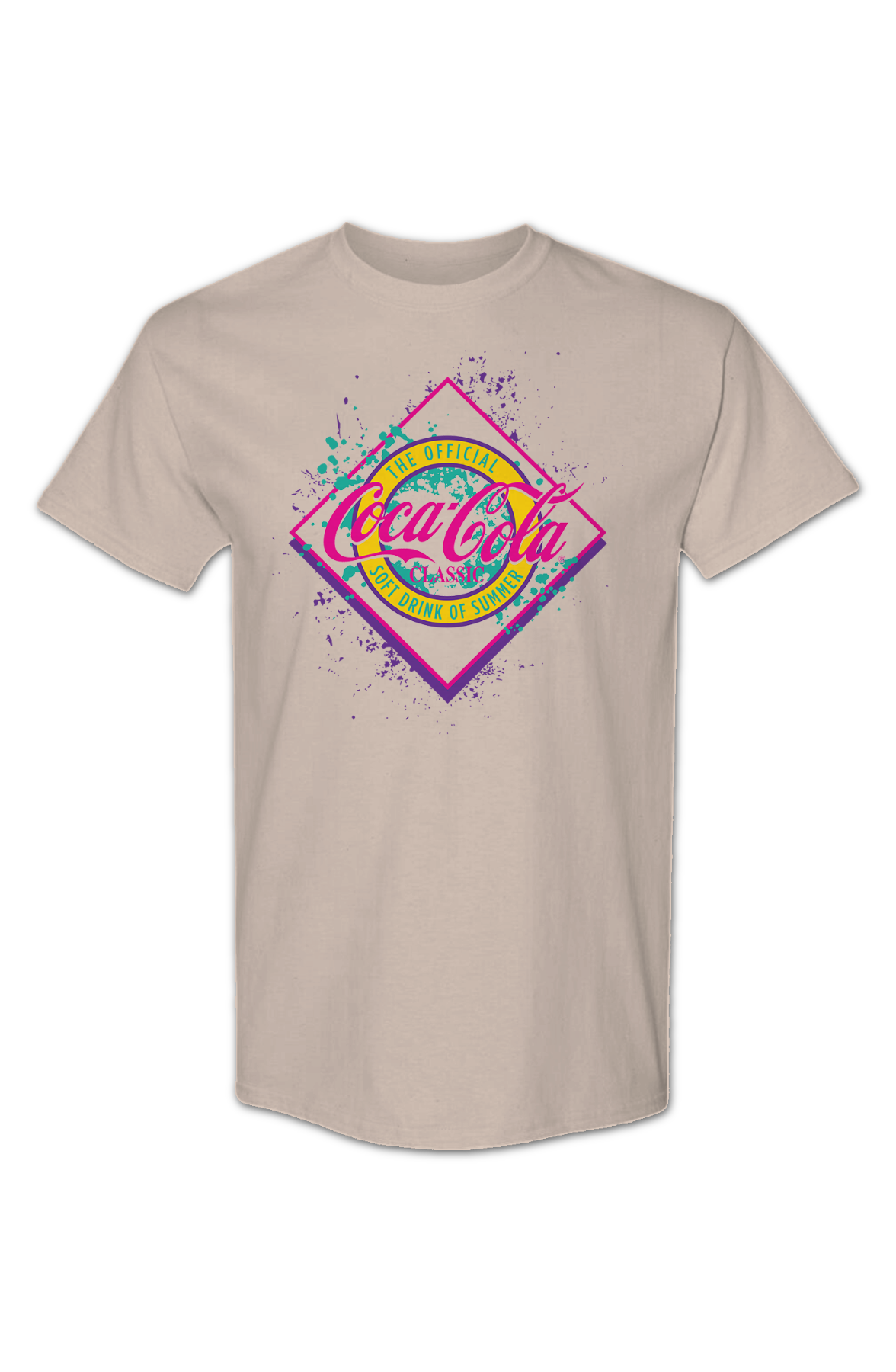 The Official Soft Drink Of Summer Diamond Coca-Cola T-Shirt product image 2