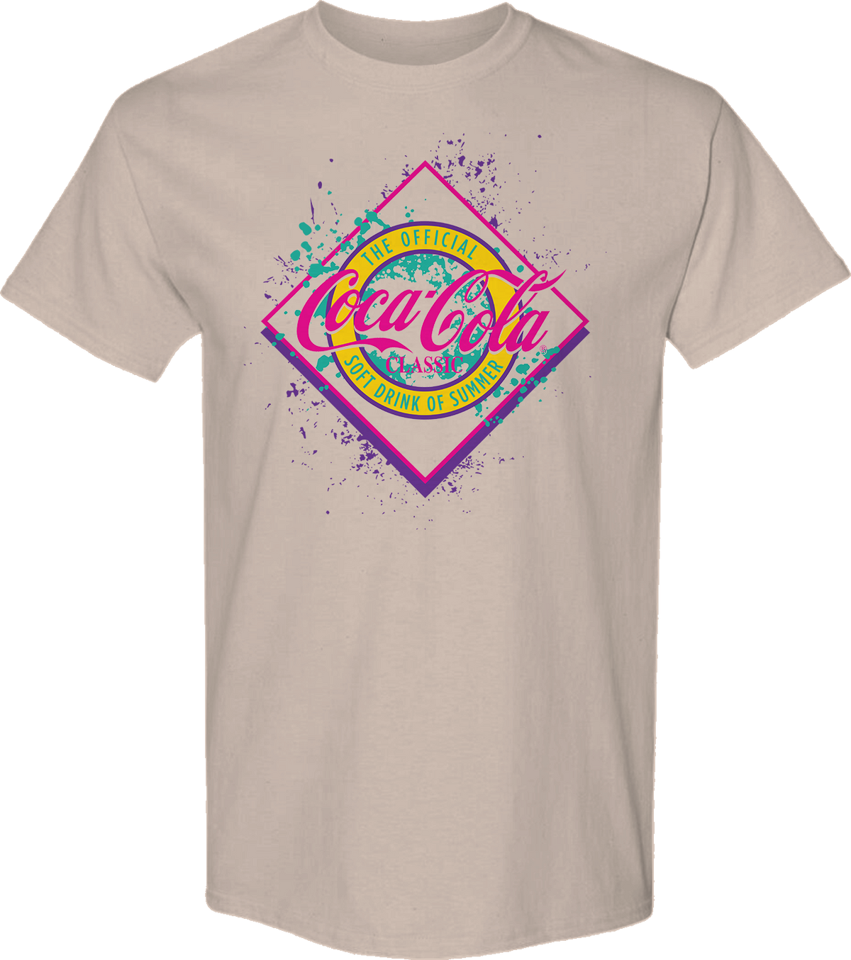 The Official Soft Drink Of Summer Diamond Coca-Cola T-Shirt product image 1