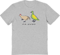 A Chicken And A Duck Friends T-Shirt product image 1