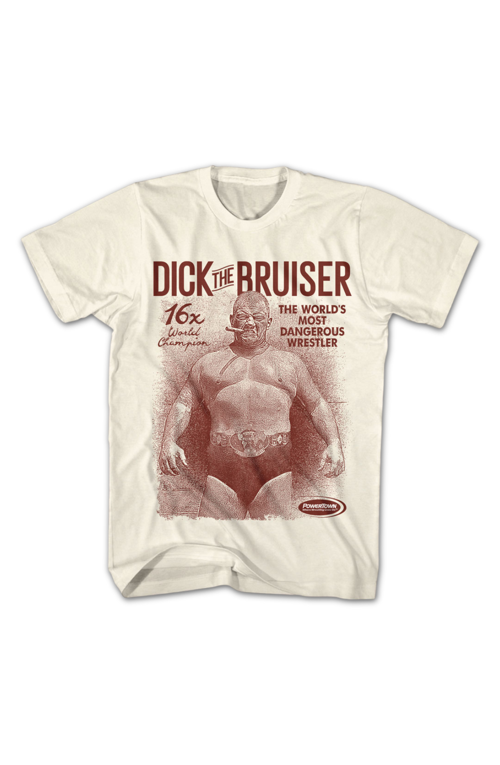 The World's Most Dangerous Wrestler Dick Bruiser T-Shirt product image 2