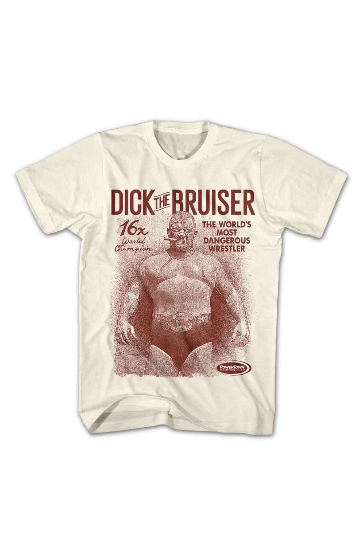 The World's Most Dangerous Wrestler Dick Bruiser T-Shirt product image 2